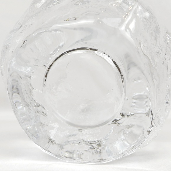 Vtg Kosta Boda Full Lead Crystal Glowing Snowball Votive Candle Holder. - Picture 5 of 5